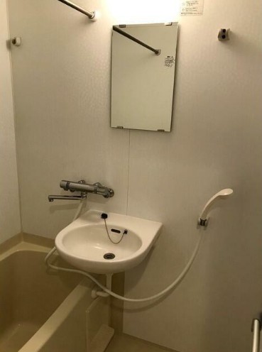 洗面設備　同タイプ別部屋のお写真です