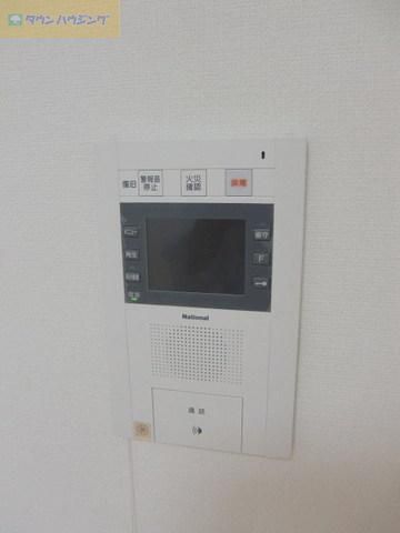 セキュリティ　安心のＴＶモニターホンです。