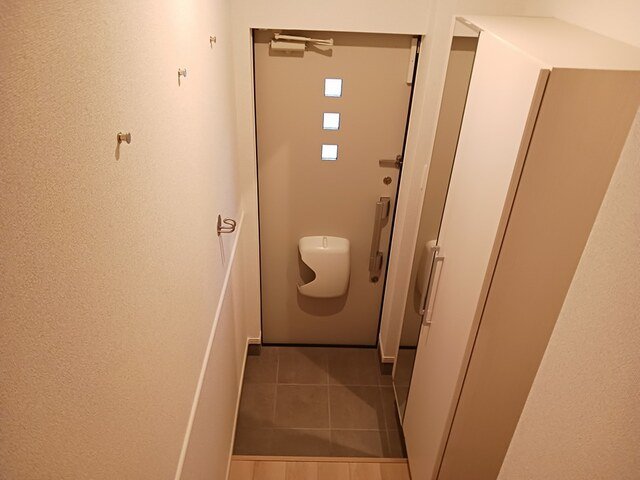 玄関　落ち着いた玄関です