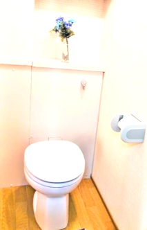 トイレ　トイレです。