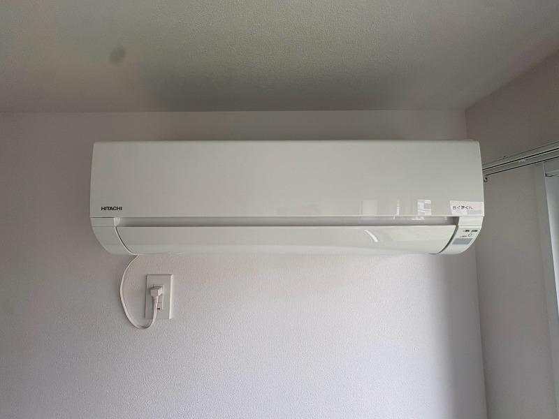 その他設備　エアコンがありますので夏でも快適に過ごせます！