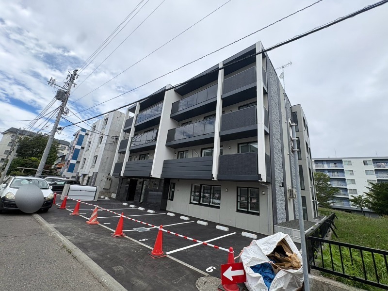建物外観　札幌市豊平区平岸「仮）ノーブル平岸」