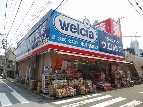 ドラックストア　ウエルシア 氷川台駅前店（ドラッグストア）まで933m