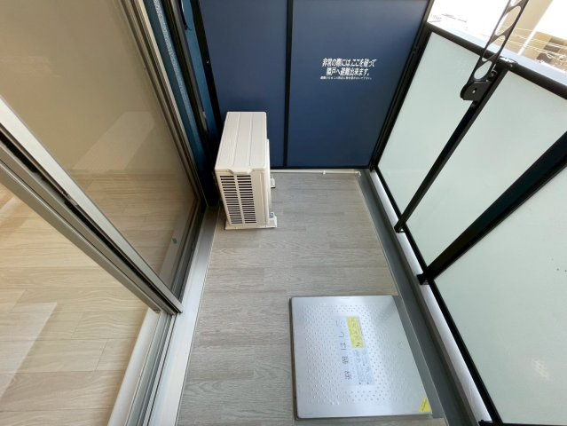 バルコニー　同施工会社が建設の為モデル