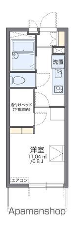 レオパレスプレステージ三津屋IIの間取り写真
