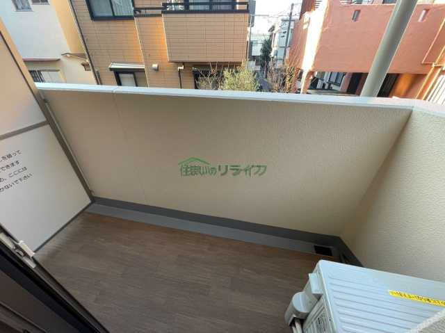 バルコニー　※参考写真　同タイプ（205号室）の写真となります。