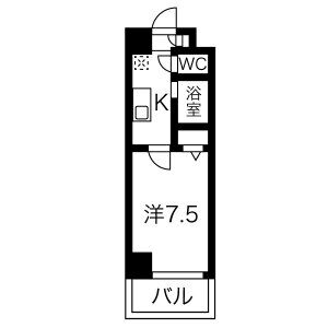 セントラルハイツ明野の間取り写真