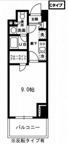 レジディア杉並方南町の間取り写真