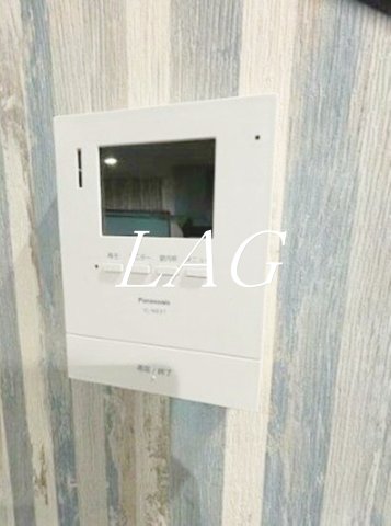 セキュリティ　モニター付きインターホンです。