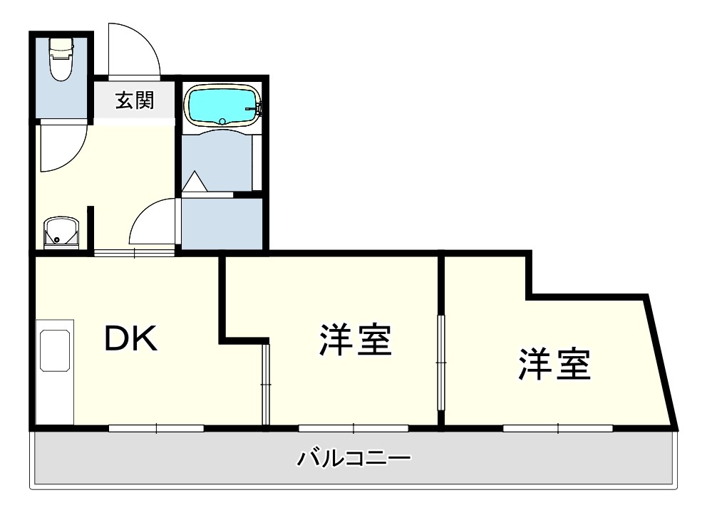 芦田マンションの間取り写真