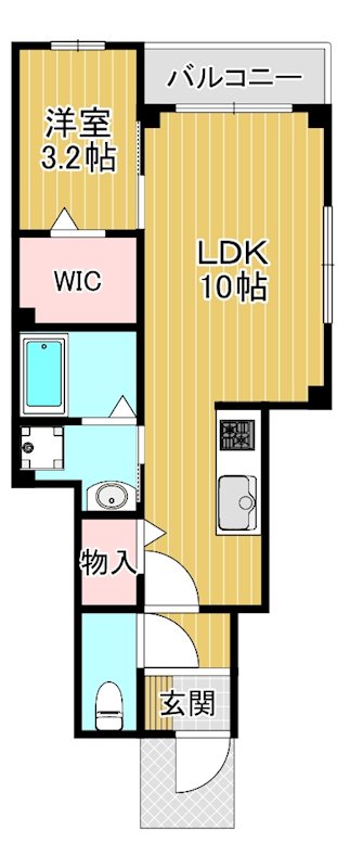 ノースヴィレッジの間取り写真