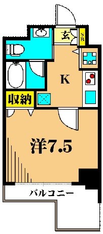 プライマル大井仙台坂の間取り写真