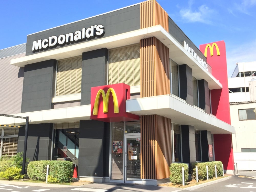 飲食店　マクドナルド 25号平野店（飲食店）まで1248m