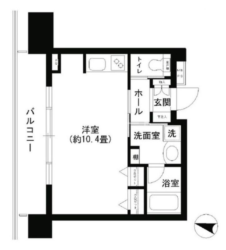 クリオ文京小石川の間取り写真