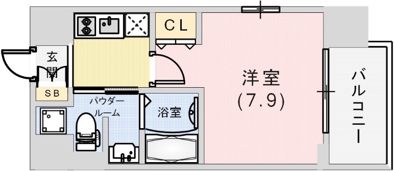 アーバングリーン兵庫ステーションフロントの間取り写真