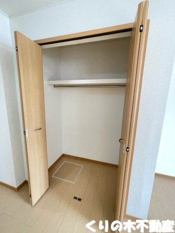 収納　大きなスペースがあり、収納には困りません