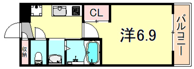 Luxe塚口の間取り写真