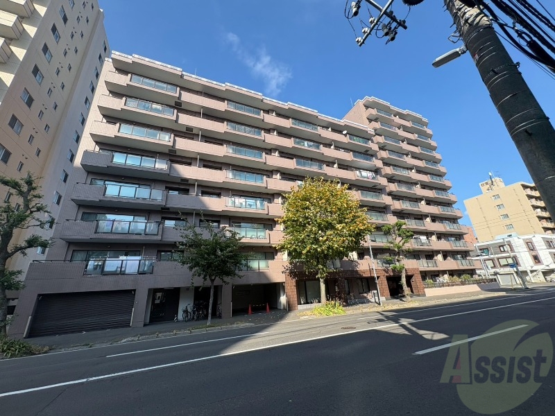 建物外観　札幌市中央区北７条「グロワール円山」
