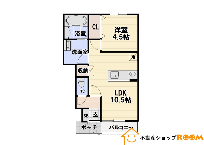 ＪＲ鹿児島本線 羽犬塚駅 徒歩21分 2階建 新築の間取り写真
