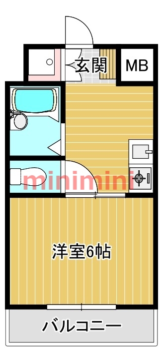 MIOビル芥川の間取り写真