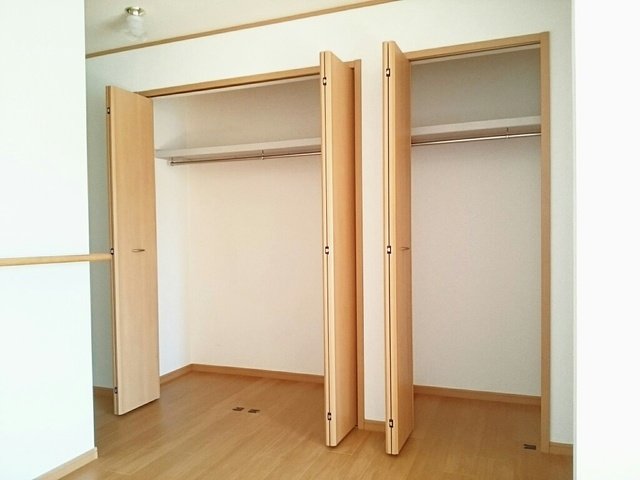 収納　収納のためのスペースです