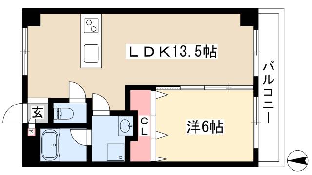 メゾンＴＡの間取り