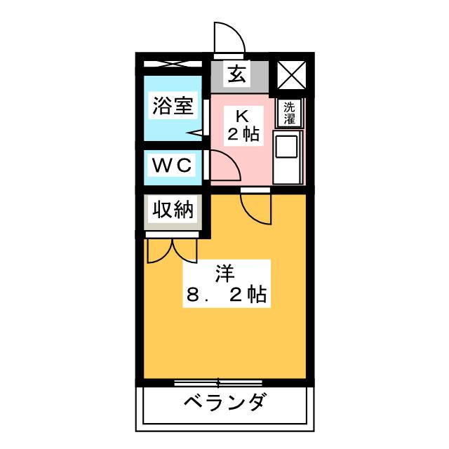 【レトワールの間取り】