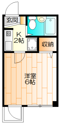 マンション川口の間取り