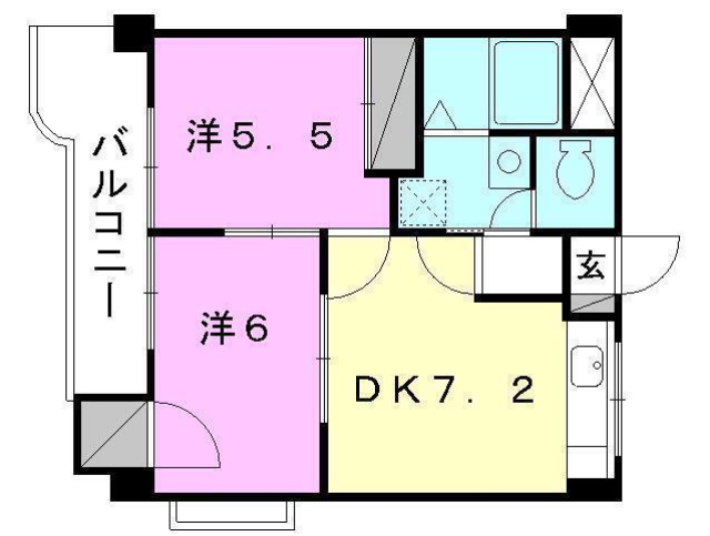 ファミール　スクウェアの間取り