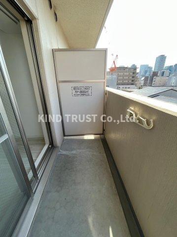 バルコニー　広々としたバルコニーです