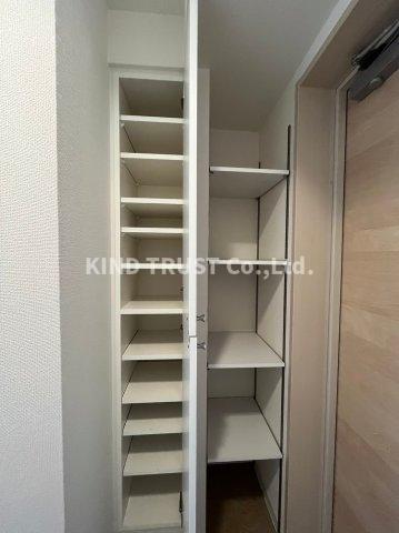 収納　専用の収納スペースです