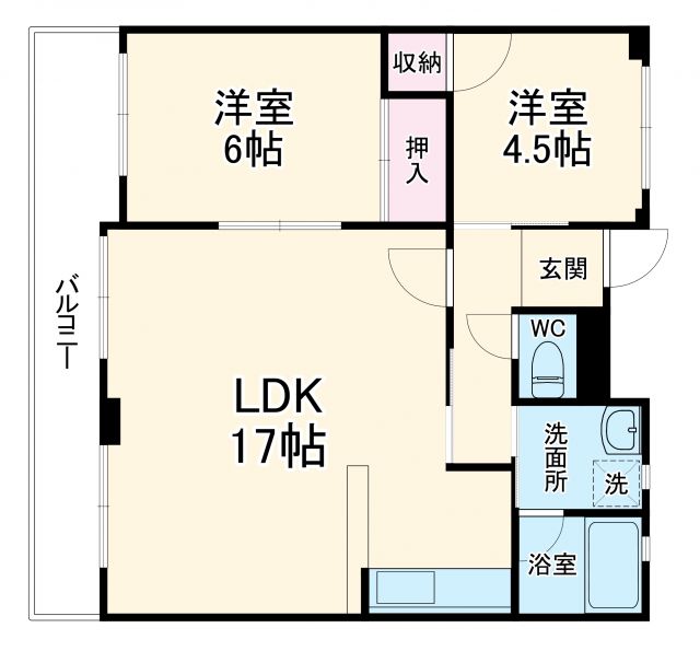 アメニティ２１の間取り