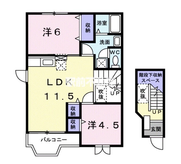 エトワールの間取り