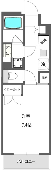 Ｓ’ＣＯＵＲＴ池尻_間取り_0