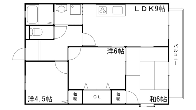 姫路市別所町佐土のアパートの間取り