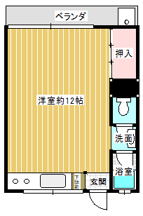 サニーコート平野の間取り