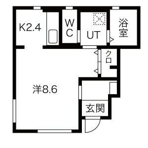 Bonheur常盤台A棟の間取り