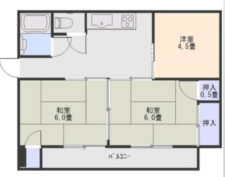 平井ビルの間取り