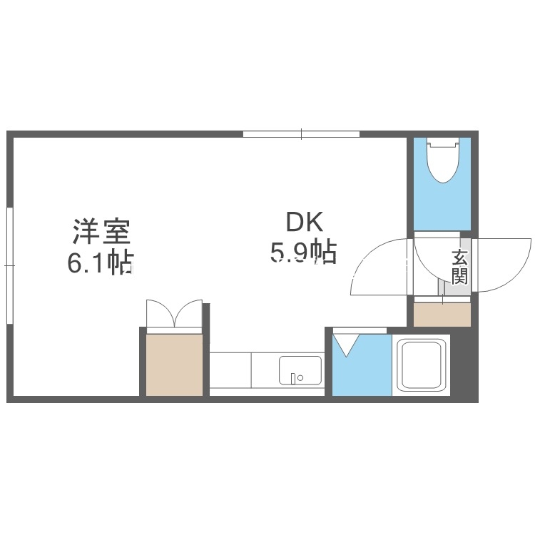 クラッセＮ21の間取り