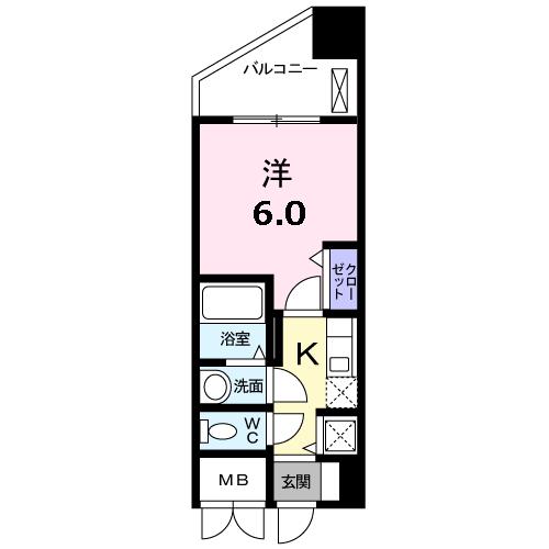 エルシェ　横濱の間取り