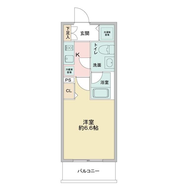 葛飾区お花茶屋のマンションの間取り