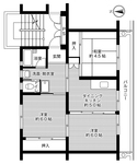 ビレッジハウス河南1号棟の間取り