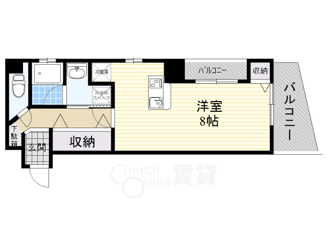 協同レジデンス千里丘の間取り