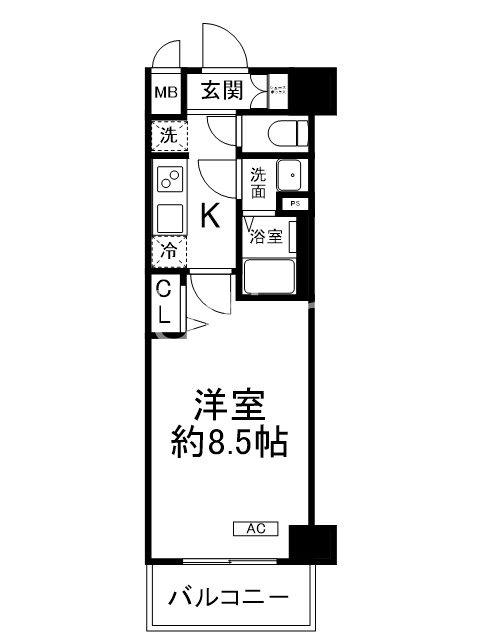 【SOL CREST TAPP 伏見の間取り】