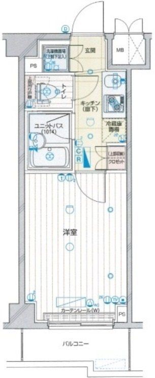 ルーブル武蔵新城の間取り