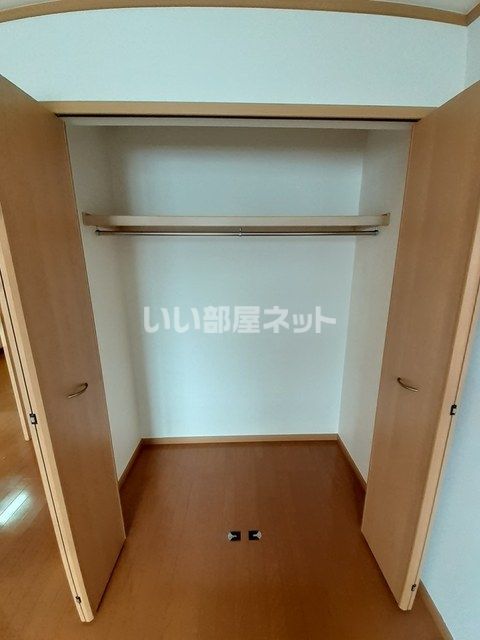 【黒川郡大和町吉岡東のアパートの収納】