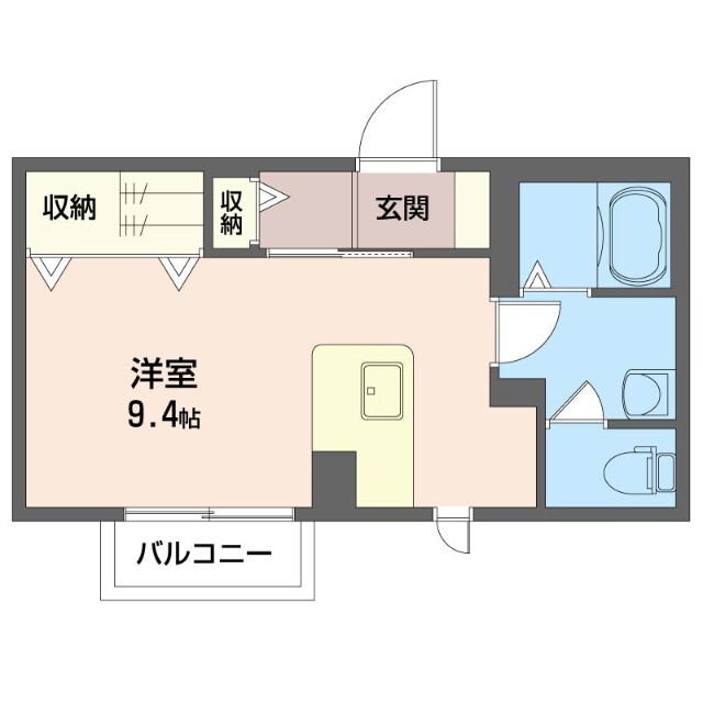 ラフレシールＡの間取り