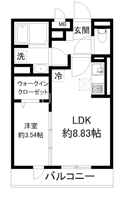 アイル京都宇治西の間取り