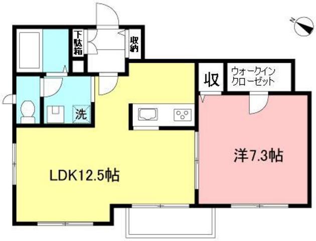 サンリバージュの間取り