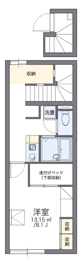 レオパレスダンデライオン　IIIの間取り